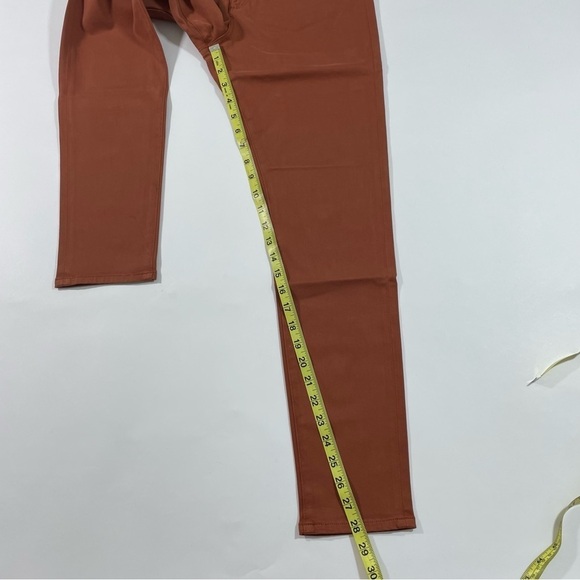 New Adriano Goldschmied Luscious Stretch Sateen Pants Farrah High Rise - Picture 8 of 10